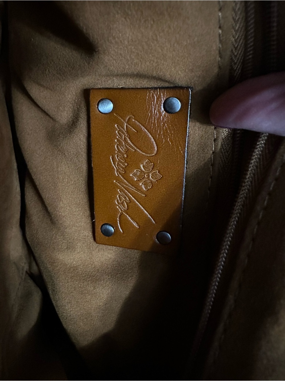 Patricia Nash Mili Leather Crossbody Bag - Picture 13 of 16